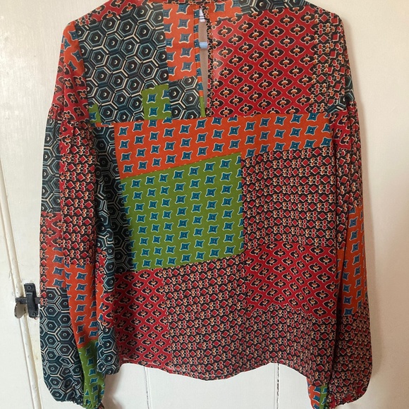 Walter Baker Tie Neck Blouse - Picture 3 of 7